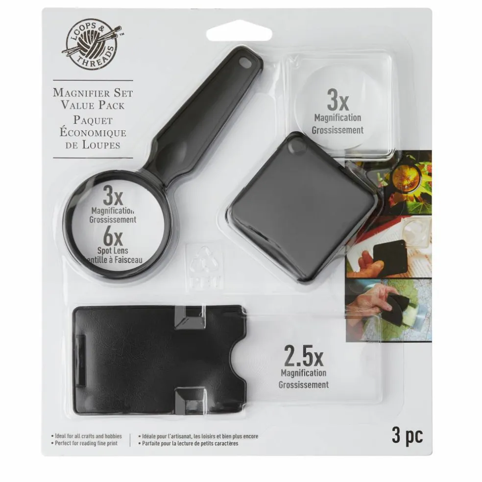 Magnifier Set Value Pack by Loops & Threads®