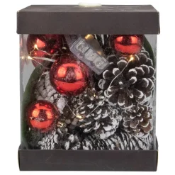 Magnolia Leaves, Pinecones, Pumpkins & Ornaments Autumn Tabletop Set