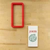 Mahjong Joker Tile Cookie Stencil | Party | Tournament | Confection Couture |