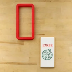 Mahjong Joker Tile Cookie Stencil | Party | Tournament | Confection Couture |