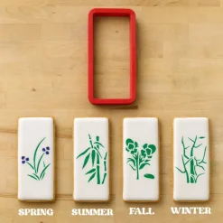 Mahjong Season Tiles Cookie Stencil Set | Mah Jongg Party | Tournament | Confection Couture |