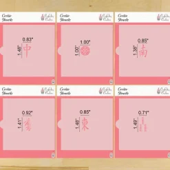 Mahjong Tiles Cookie Stencil Set | Cookie Decorating Tool |Confection Couture |