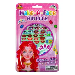 Make-A-Face Princess Glam Sticker Activity Fun Pack