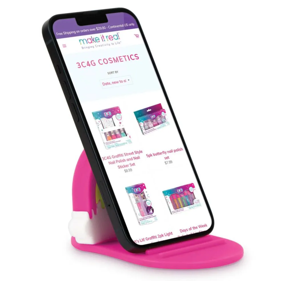 Make It Real™ 3C4G Customize Your Phone Case Tech Accessories Set