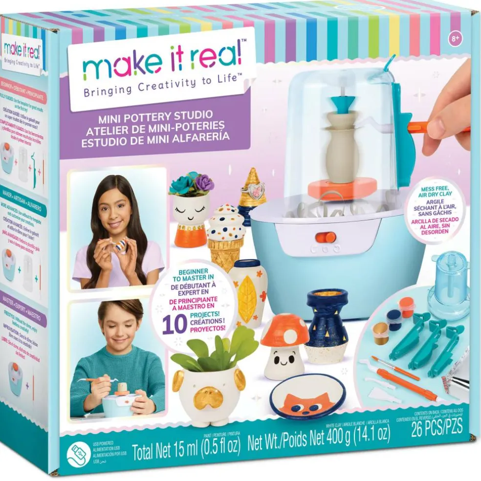 Make It Real™ Mini Pottery Studio Kit