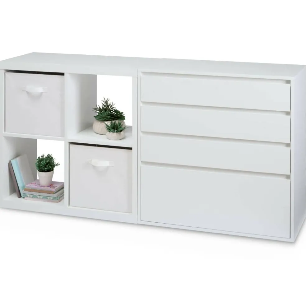 Make Station 4-Cube Shelf by Simply Tidy®