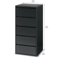 Make Station 5-Drawer Modular Chest by Simply Tidy®