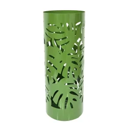 Mango Steam Round Leaf Umbrella Stand, Green