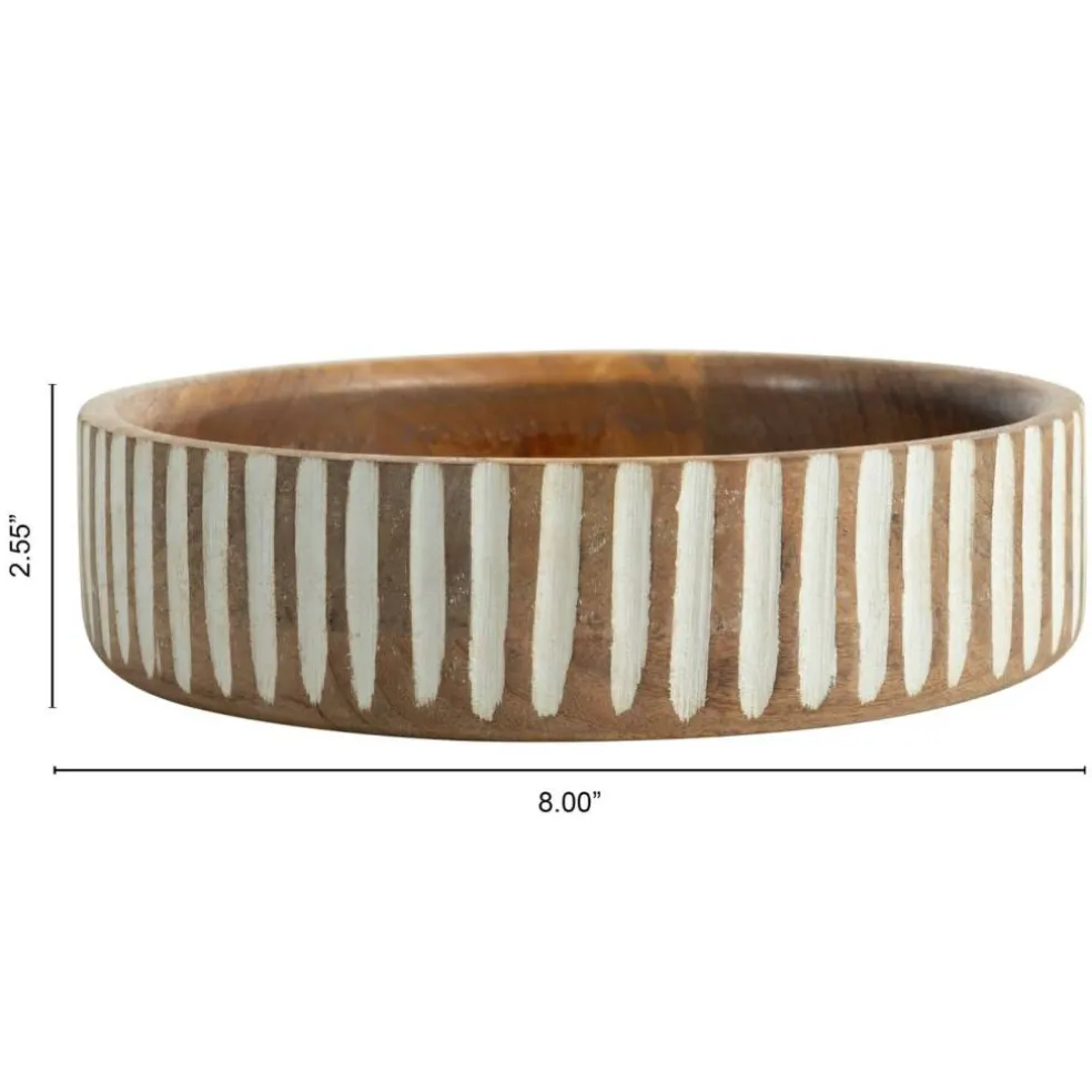 Mango Wood Decorative Bowl by Ashland®