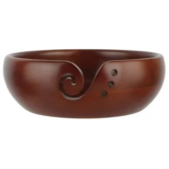 Mango Wood Yarn Bowl by Loops & Threads®