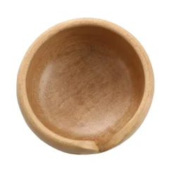 Mango Wood Yarn Bowl with Mother of Pearl by Loops & Threads™