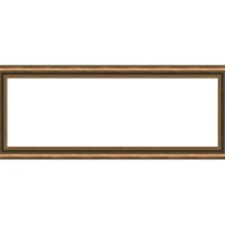 Manhattan Bronze Narrow Framed Dry Erase Magnetic Board