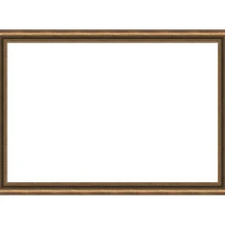 Manhattan Bronze Narrow Framed Dry Erase Magnetic Board