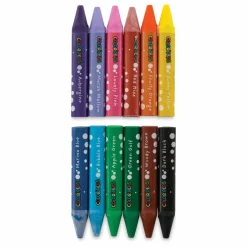 Maped Color'Peps Triangular Oil Pastels - Set of 12
