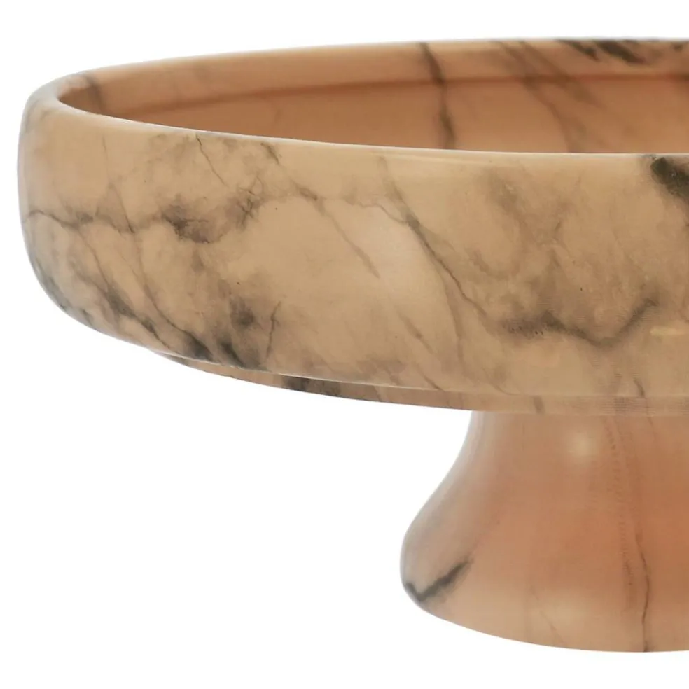 11.75" Marbled Ceramic Decorative Bowl by Ashland®