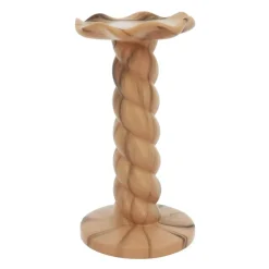 Marbled Ceramic Pillar Candle Holder by Ashland®