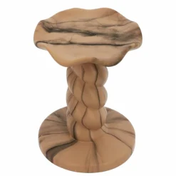 Marbled Ceramic Pillar Candle Holder by Ashland®