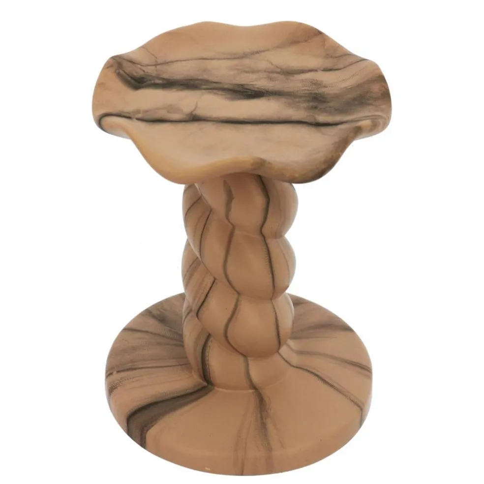 Marbled Ceramic Pillar Candle Holder by Ashland®