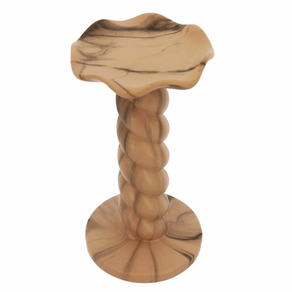 Marbled Ceramic Pillar Candle Holder by Ashland®