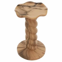 Marbled Ceramic Pillar Candle Holder by Ashland®