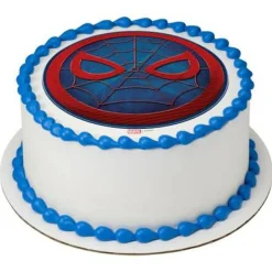 Marvel Avengers Spider-Man Edible Cake Image PhotoCake