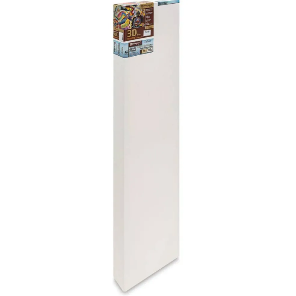 Masterpiece Tahoe Cotton Canvas - 12" x 48", 2-1/2" Profile, Acrylic Primed