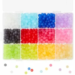 Matte Acrylic Craft Beads, 7.5mm by Bead Landing™