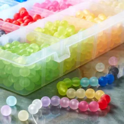 Matte Acrylic Craft Beads, 7.5mm by Bead Landing™