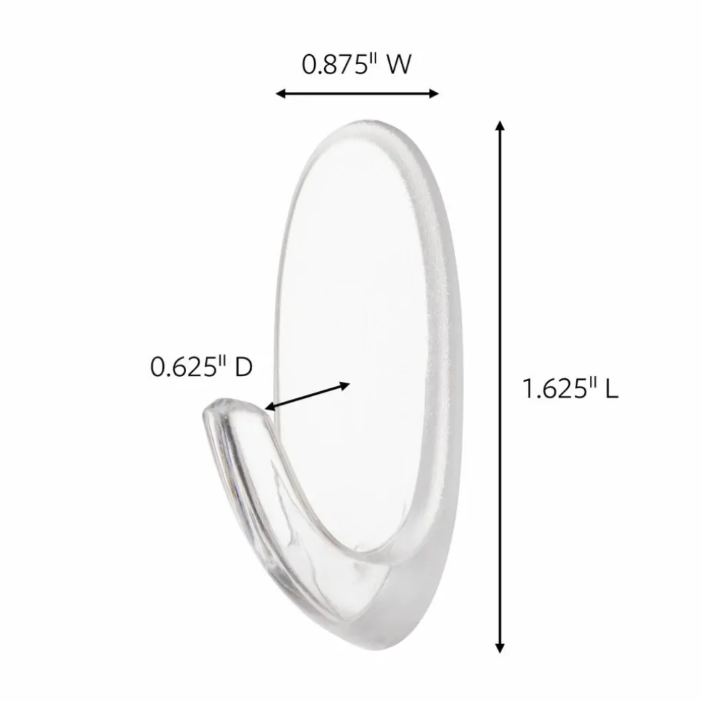 3M Command™ Medium Clear Window Hooks