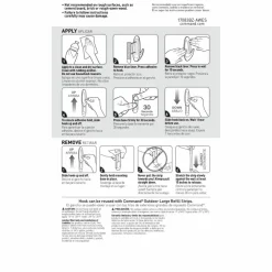 3M Command™ Outdoor Designer Hook with Foam Strips