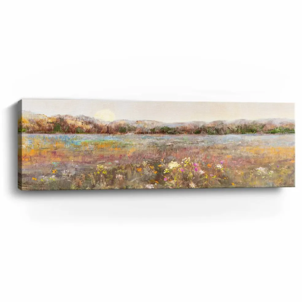 Meadow Moonrise Canvas Giclee