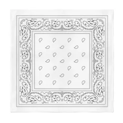 Mechaly Multifunctional 12 Pack Dozen Cotton Paisley Bandanas