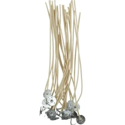 9" Medium Candle Wicks with Clips by Make MarketĀ®