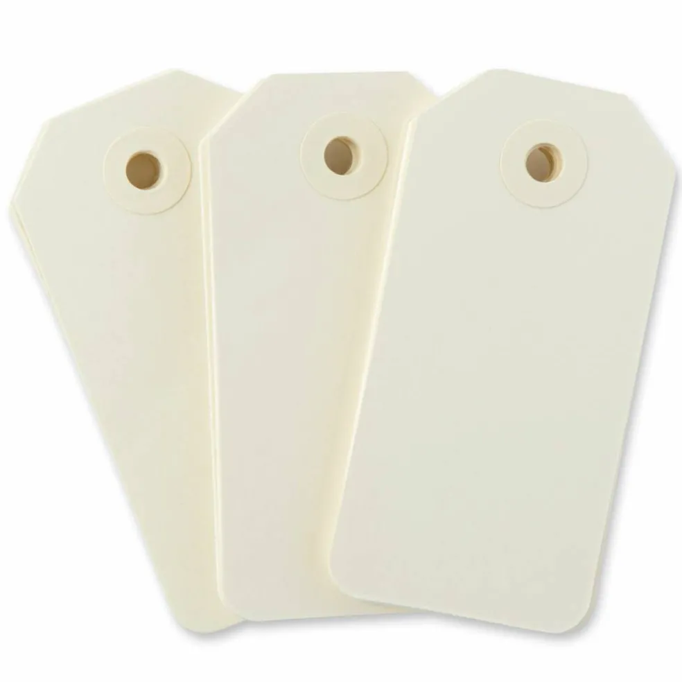Medium Ivory Tags by Recollections™