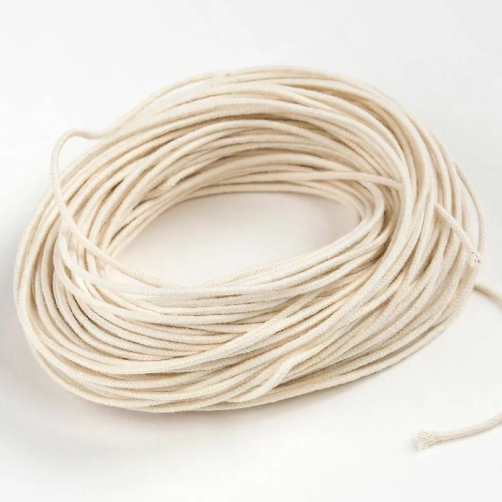 Medium Paper Core Wicking for Candlemaking (25 yards)