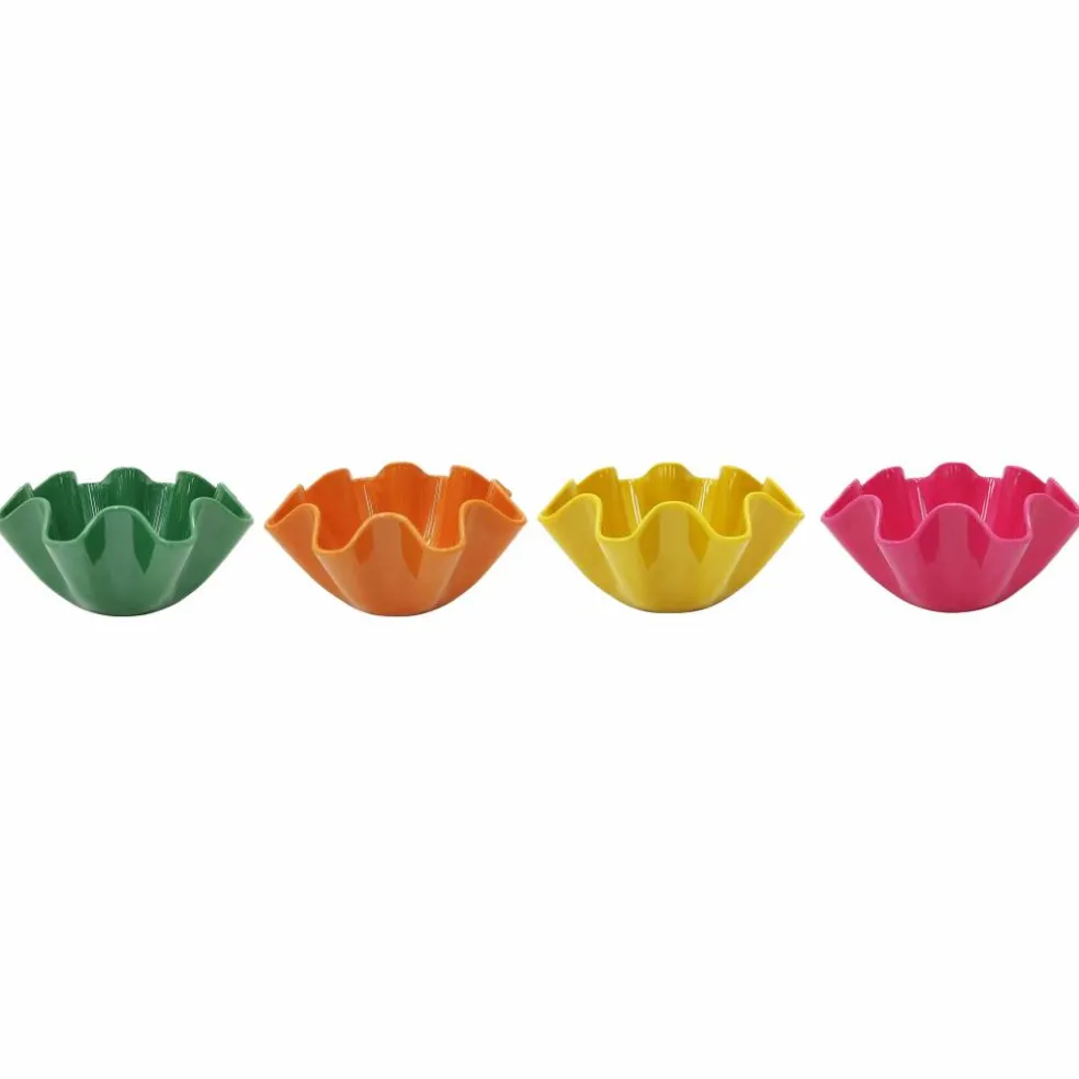6.5" Melamine Ruffle Bowls, 4ct. by Celebrate It™