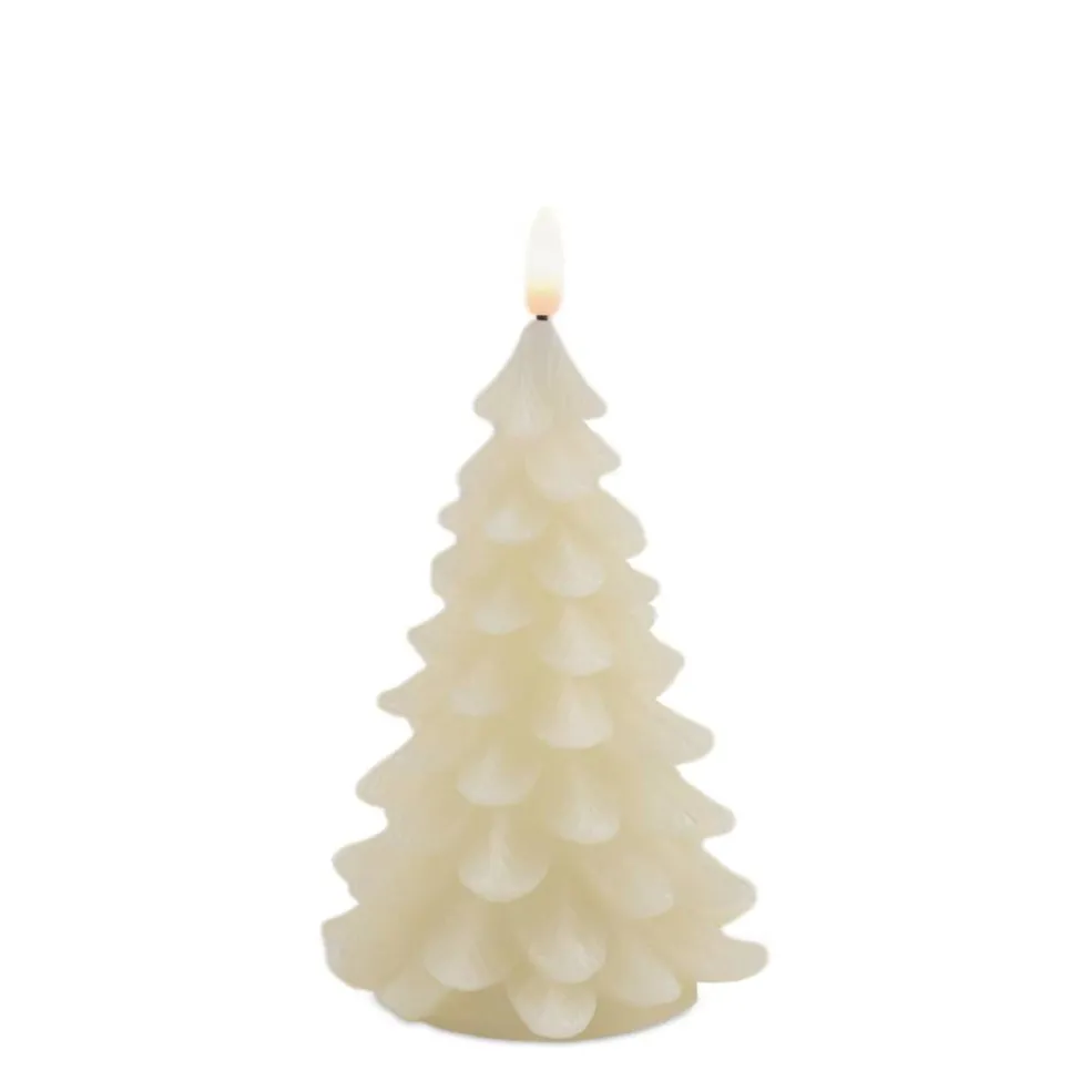 Melrose LED Pine Tree Candles Set
