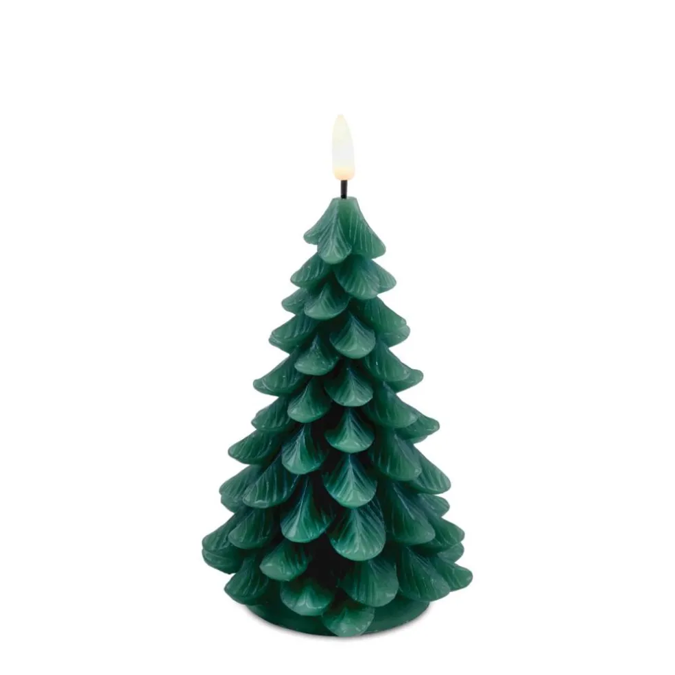 Melrose LED Pine Tree Candles Set