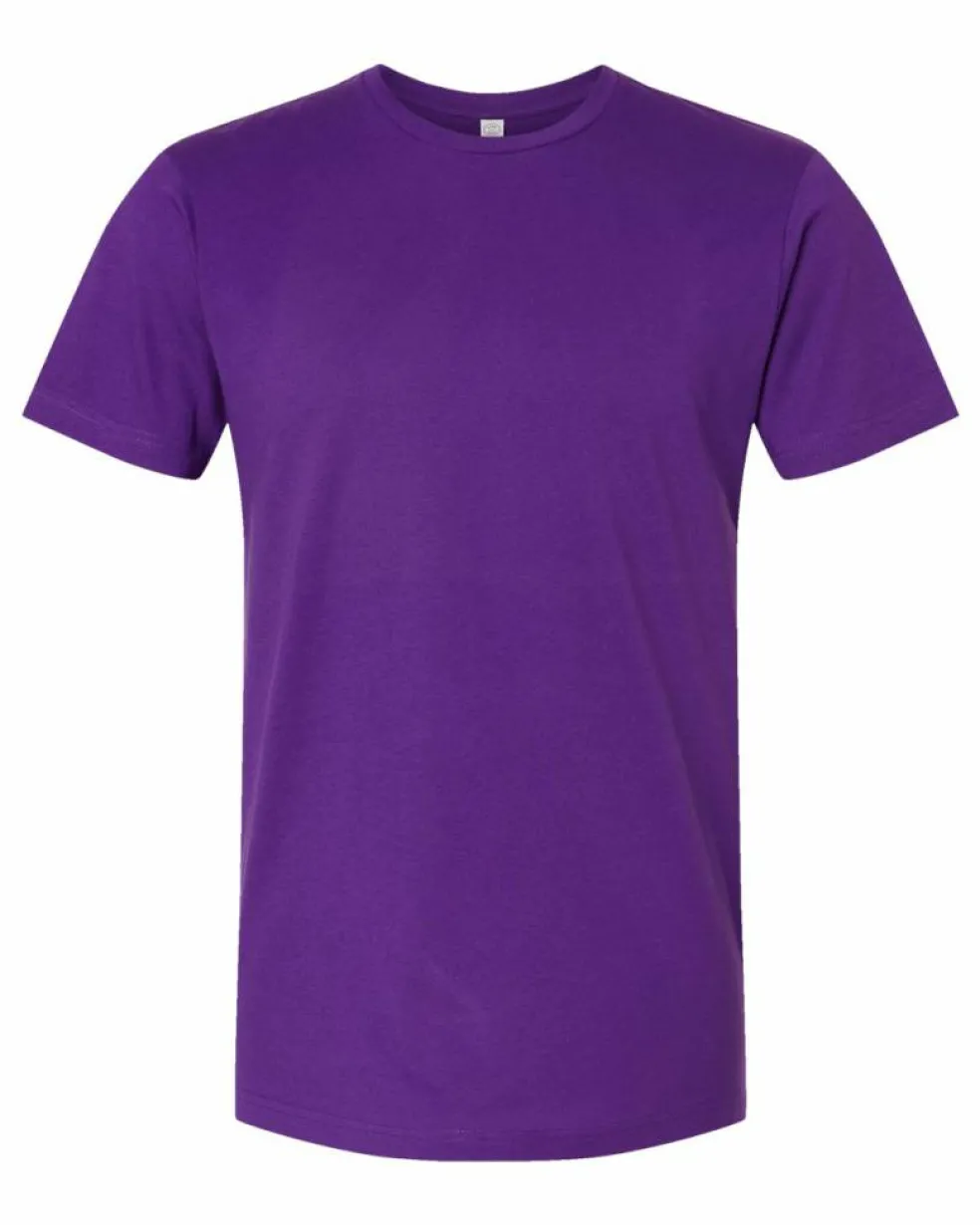 Men Short Sleeve Crewneck Jersey T Shirt