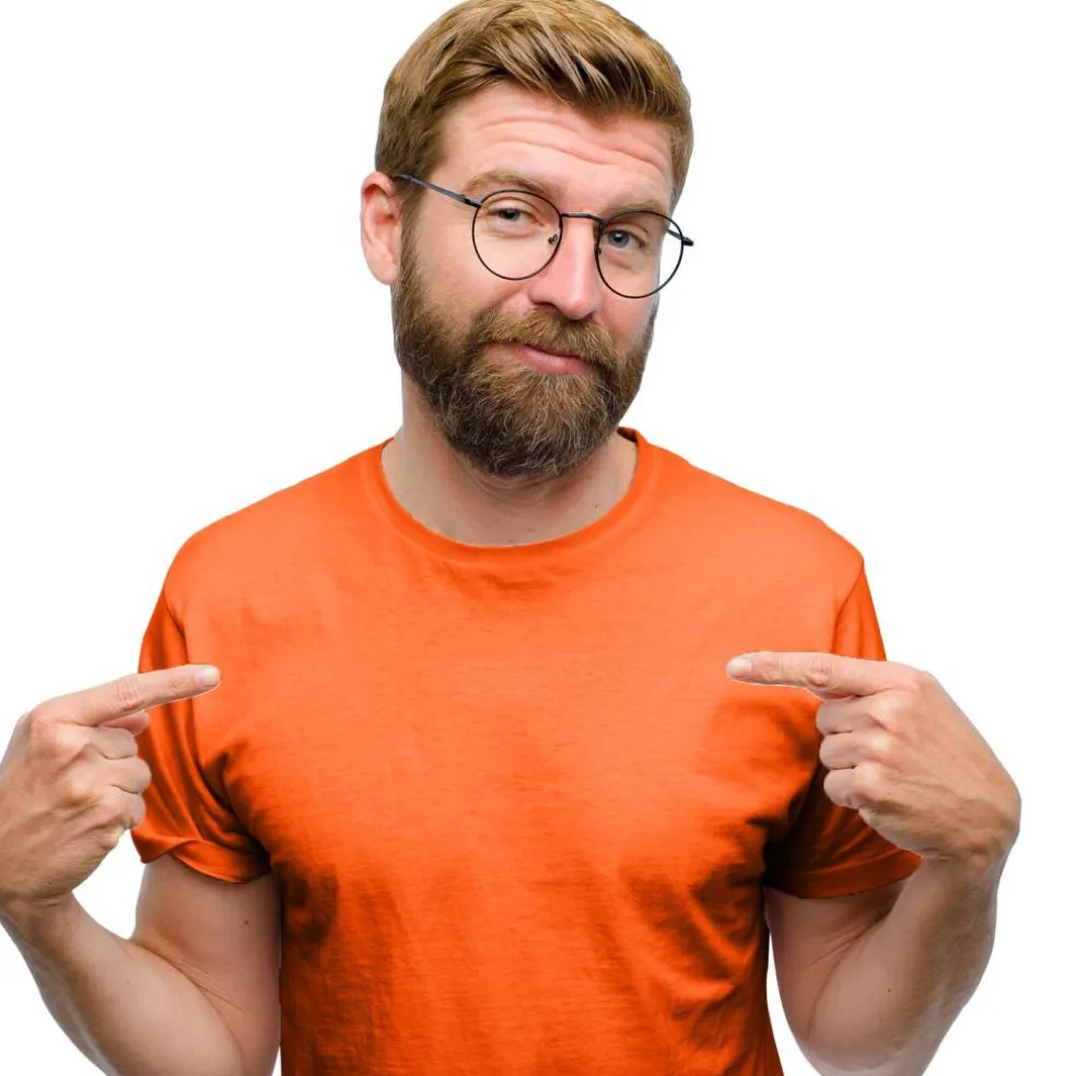 Men Short Sleeve Crewneck Jersey T Shirt