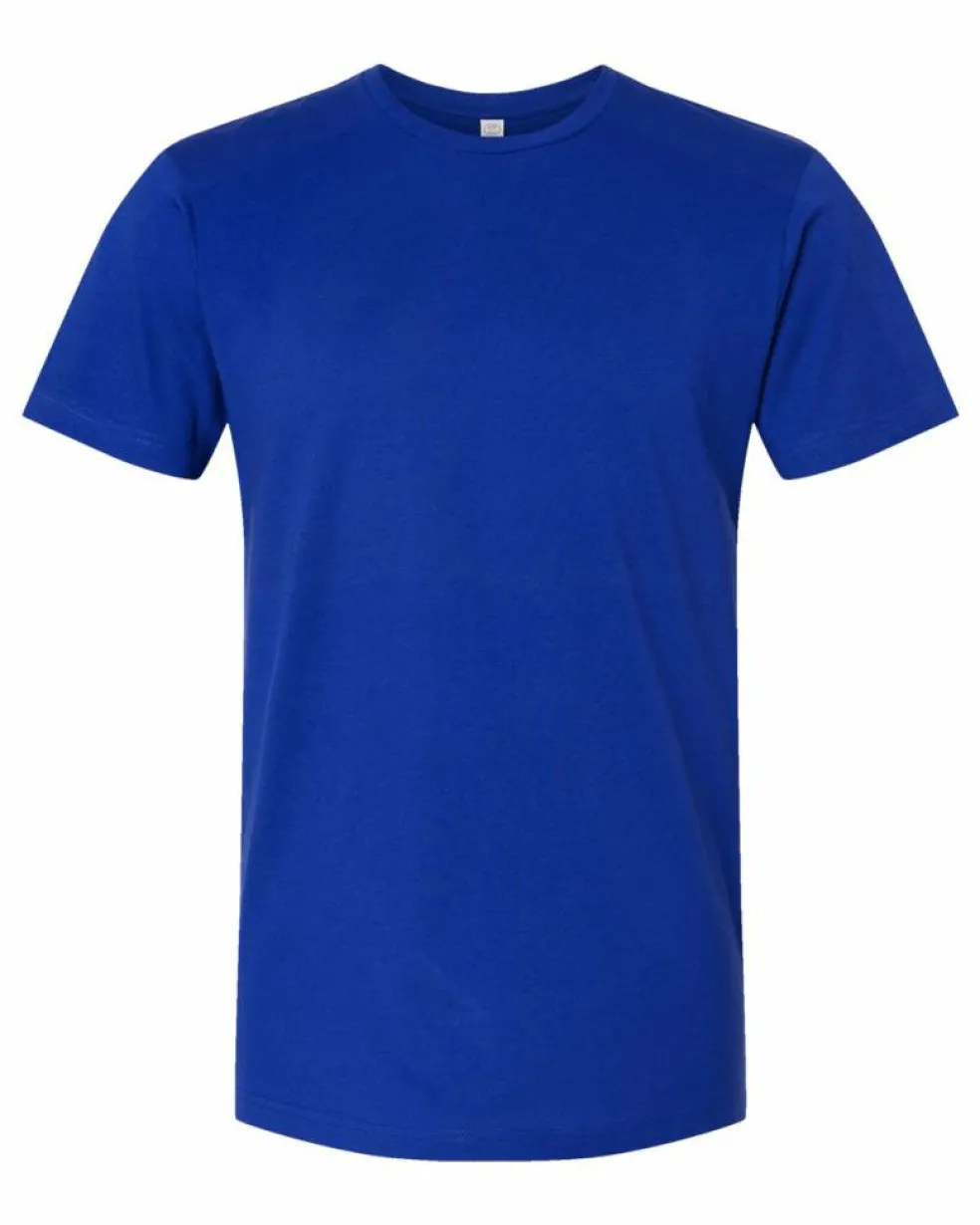 Men Short Sleeve Crewneck Jersey T Shirt