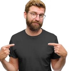 Men Short Sleeve Crewneck Jersey T Shirt