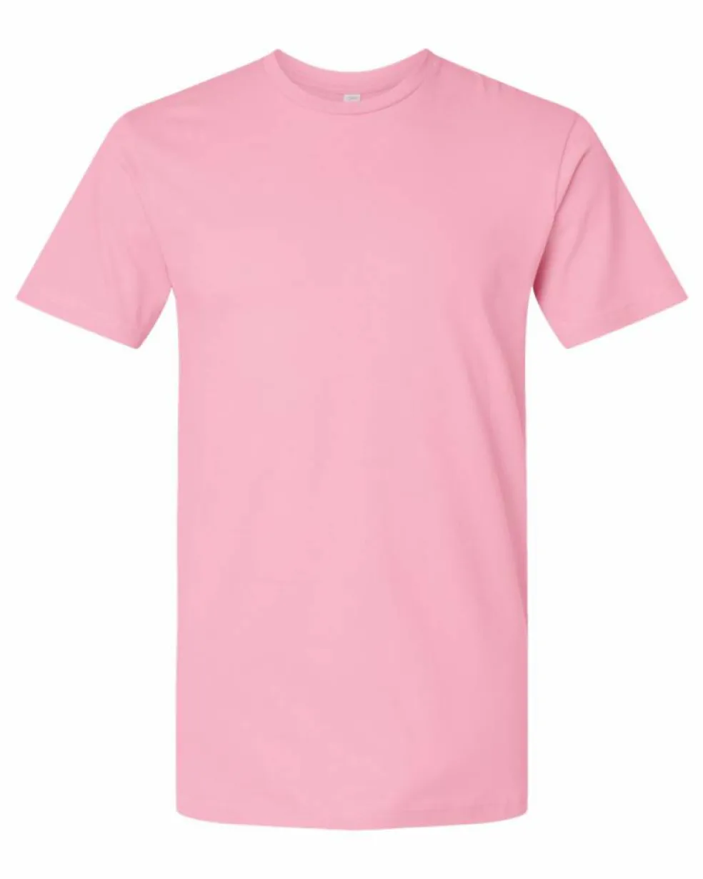 Men Short Sleeve Crewneck Jersey T Shirt