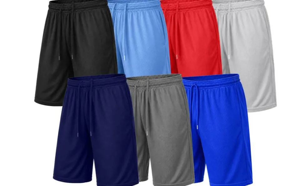 Men's Moisture-Wicking Performace Active Mesh Shorts (S-2XL)