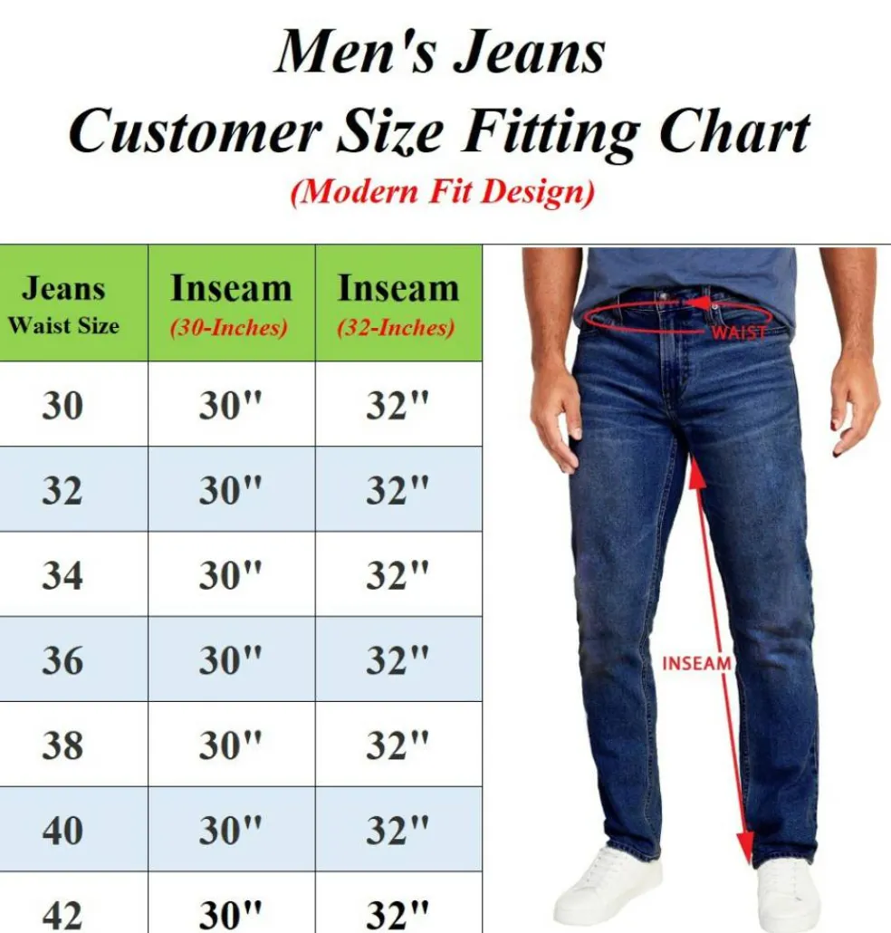 Men's Stretch Ripped Jeans - Denim Look with Flexibility & Comfort (Sizes: 30-42)