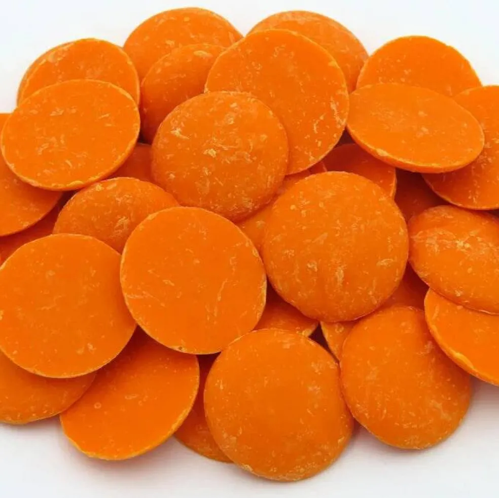 Merckens Chocolate Wafers - Orange