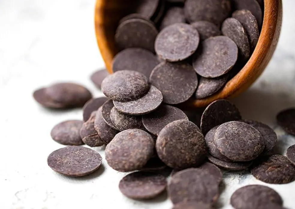 Merckens Dark Chocolate Candy Melts 5lb for Dipping Coating Drizzling Baking and Decorating Treats