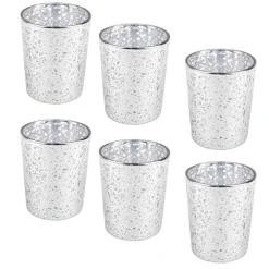 2.5" Mercury Glass Votive Holders, 6ct. by Ashland®