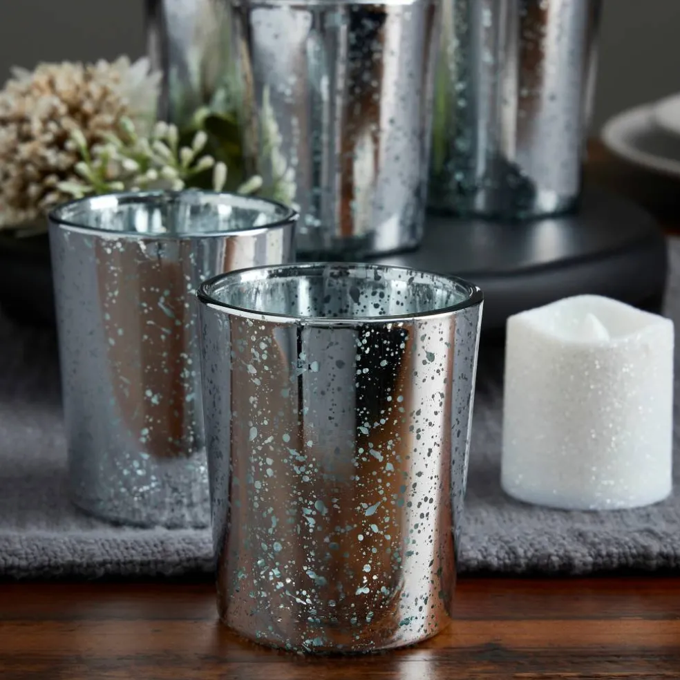 2.5" Mercury Glass Votive Holders, 6ct. by Ashland®