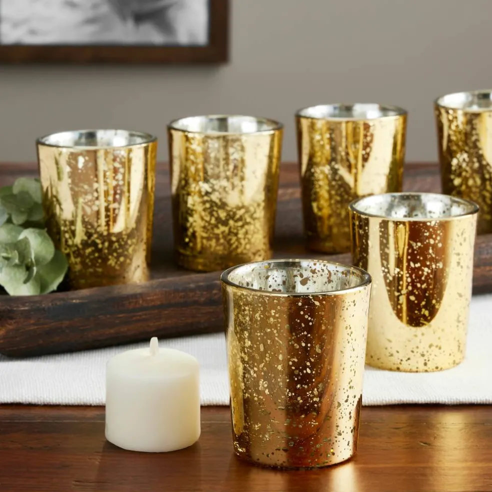 2.5" Mercury Glass Votive Holders, 6ct. by Ashland®